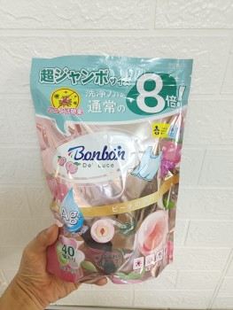 日本BONBON蜜桃味洗衣珠